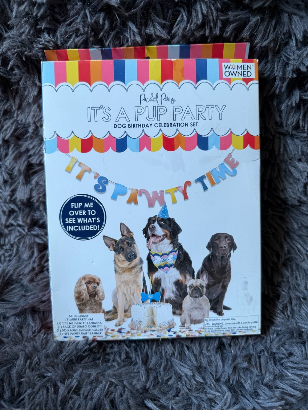 Packed Party It's a Pup Party Dog Birthday Celebration Set